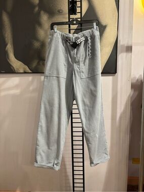 Hiking Pants in Grey Corduroy Koozy Pocket Nice as Heck Sustainable size M